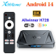 X96Q PRO PLUS TV BOX Android 14 4G 32G H728 Quad Core 1000M Wifi 6 Media Player