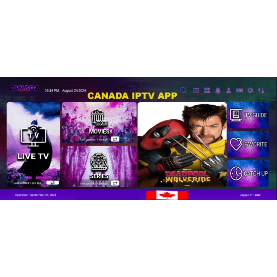 Fast Canadian IPTV Store / Worldwide Tv Channels